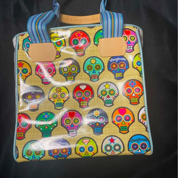 Consuela Handbags - Consuela sugar skull bag, like new condition!